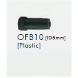 EMBOUT DE GAINE SUNRACE B10 Plastic,Black,Fits ψ5mm,10pcs