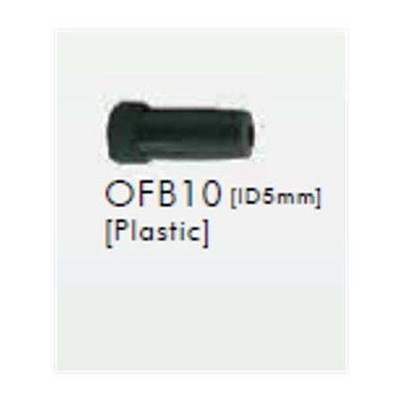 EMBOUT DE GAINE SUNRACE B10 Plastic,Black,Fits ψ5mm,10pcs