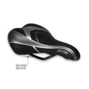 SELLE ENFANT KID 16/20 pouces NOIR/GRISE AVEC CHARIOT DE SELLE