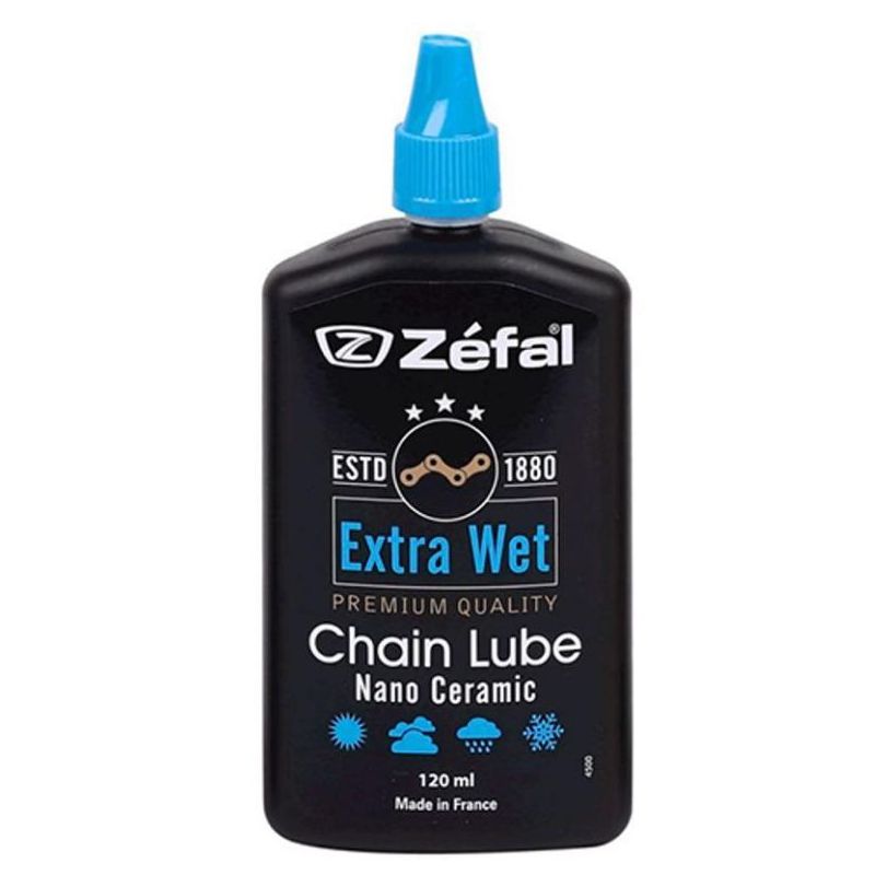 LUBRIFIANT ZEFAL POUR CHAINE EXTRA WET CERAMIQUE TRES LONGUE DURABILITE 120ML LUBRIFIANT ZEFAL POUR CHAINE EXTRA WET CERAMIQUE TRES LONGUE DURABILITE 120ML