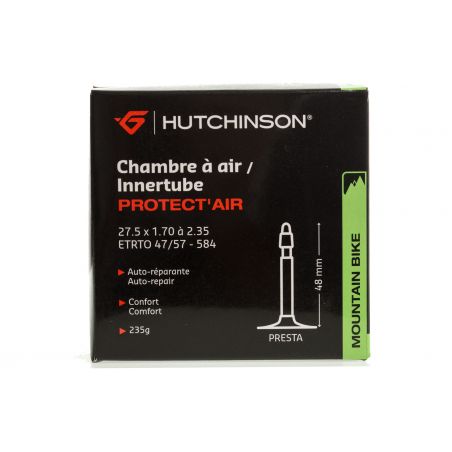 HUTCHINSON CHAMBRE À AIR BUTYL PROTECT'AIR 27.5X1.70/2.35 PRESTA 48MM