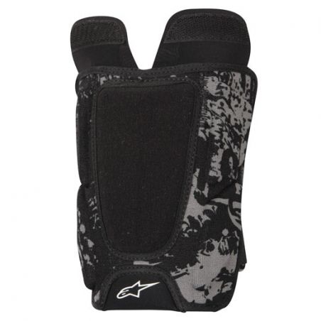 GENOUILLERES ALPINESTARS ALPS SHIN GUARD BLACK WHITE TS/M