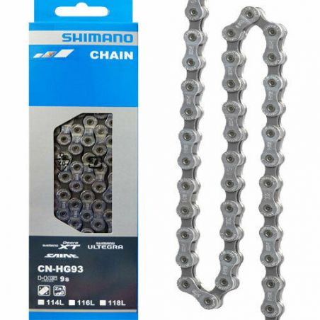 CHAINE SHIMANO HG-X HG53 9S 116LINKS GRIS