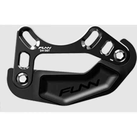 Guide Chaine Funn Zippa Lite Bash Guard Noir 34 36t Al7075