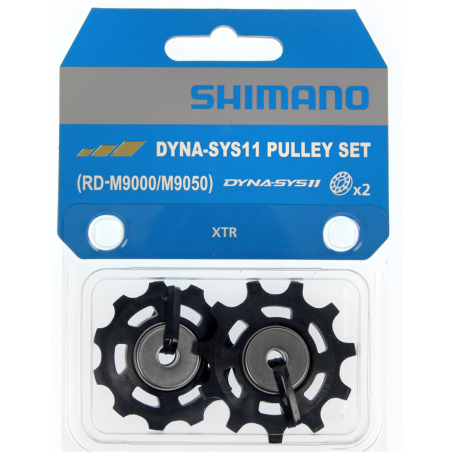 GALET DE DERAILLEUR SHIMANO PULLEY SET RD-M9000/M9050 Dyna-sys 11T