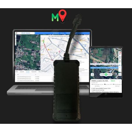 TRACEUR GPS MTRACK AVEC CABLE + BATTERIE DE SECOURS 2500mAh AVEC ABONNEMENT 2 ANS