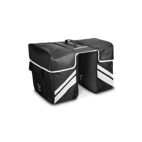 SACOCHES PORTE -BAGAGES CUBE RFR DOUBLE COULEUR NOIR