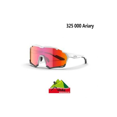 LUNETTES VERSATILER PHOTOCHROMIC-COULEUR BLANC/NOIR,ECRAN ROUGE MIROIR