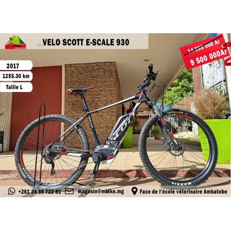 VELO SCOTT SCALE 930 TAILLE L 29" 500 WH  COULEUR NOIR/BLANC/ROUGE GM674898 (dépôt vente)