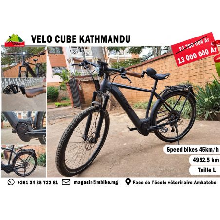 VELO CUBE KATHMANDU-WOW41404PSCS noir rouge (dépot vente)