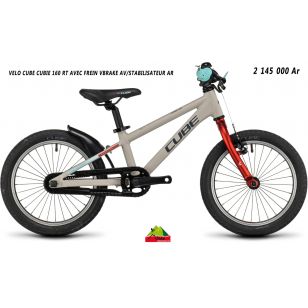 VELO CUBE CUBIE 160 RT AVEC FREIN VBRAKE AV/STABILISATEUR AR