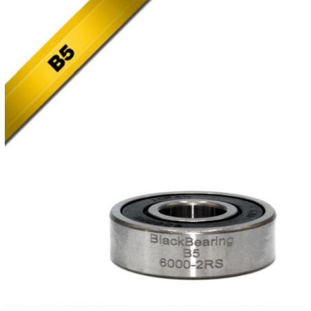 ROULEMENT BLACK BEARING B5 6000-2RS  (10x26x8)