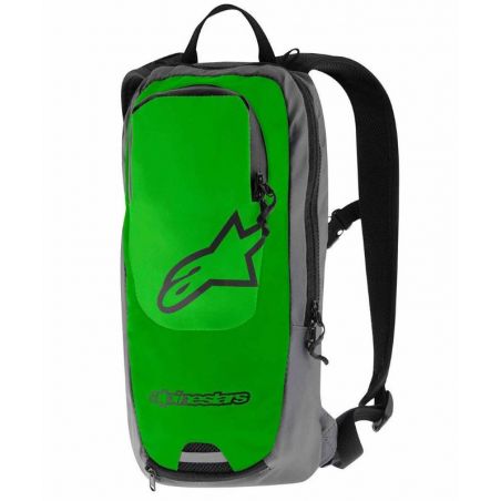 SAC A DOS ALPINESTARS SPRINT BRIGHT GREEN STEEL GRAY