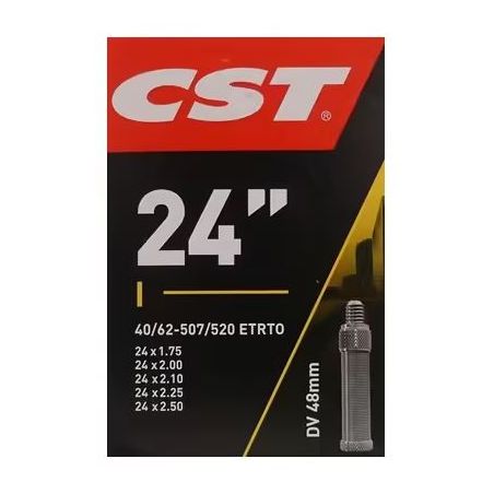 CHAMBRE A AIR CST TIRES LIGHT 24*1,90/2,125 SCHRADER 48MM