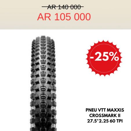 PNEU VTT MAXXIS CROSSMARK II 27,5*2,25 60TPI