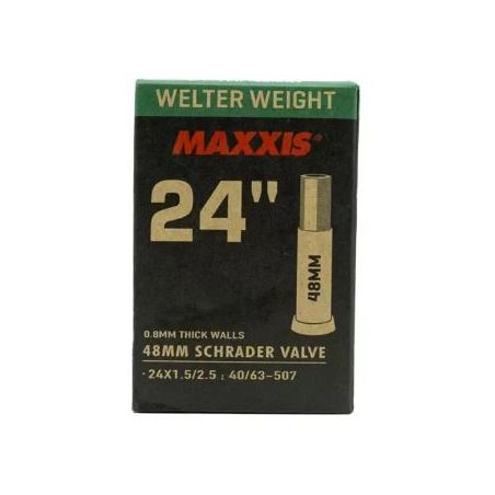 CHAMBRE A AIR MAXXIS WELTER WEIGHT 24*1.50/ 2.50 48 MM SCHRADER