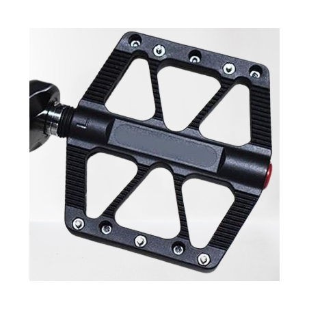 PEDALE PLATE POUR VTT 203 COULEUR NOIR