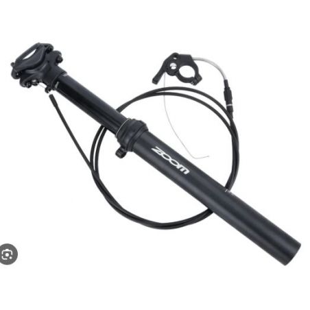 TIGE DE SELLE TELESCOPIQUE ZOOM 31.6 mm x 100 mm