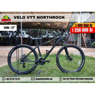 VELO VTT NORTHROCK XC27 C8GP7067 NOIR VERT (Dépôt vente)