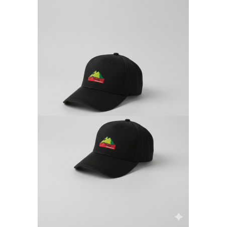 CASQUETTE MBIKE COTON COULEUR NOIR