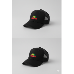 CASQUETTE MBIKE AVEC DOS EN MESH (FILET) NOIR