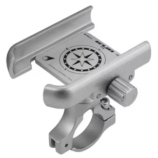 SUPPORT SMARTPHONE VELO GUB P40 EN ALUMINIUM - ROTATION 360° - COULEUR NOIR