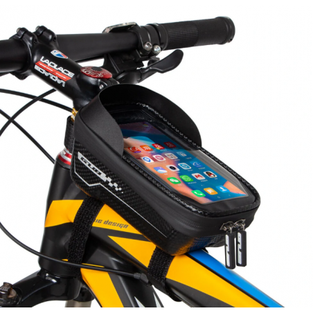 SACOCHE DE TUBE SUPERIEUR VELO GUB 922 - SAC POUR TELEPHONE 6.6" - 900ml