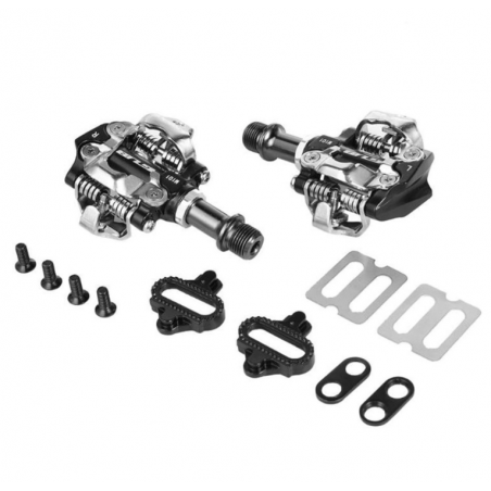 PEDALES ROUTE GUB M101 - SPD AUTOVERROUILLANTES POUR VTT