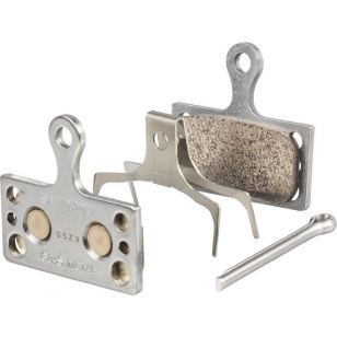 PLAQUETTE DE FREIN A DISQUE SHIMANO G04S - METALLIQUES - PAIRE