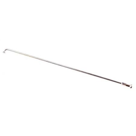 RAYON 2.3 MM INOX ARGENT L140 AVEC ECROU (XI) POUR VAE/MOTO