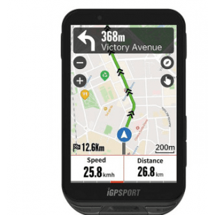COMPTEUR GPS VELO IGSPORT IGS800 - TACTILE - CARTOGRAPHIE - WIFI - AUTONOMIE 50H