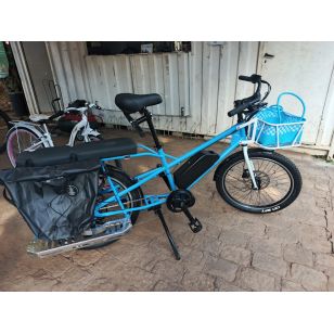 VELO MBIKE LONGTAIL V3 EQUIPE - COULEUR BLEU
