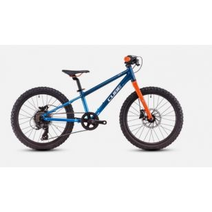 VELO CUBE ACID 200 DISC ACTIONTEAM 20" - COULEUR BLEU/ORANGE