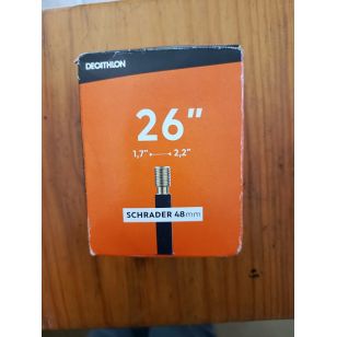 CHAMBRE A AIR DECATHLON 26" SCHRADER 7/10 (DEPOT VENTE)