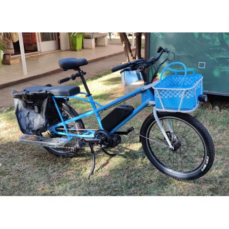 VELO MBIKE LONGTAIL V3 EQUIPE - COULEUR BLEU