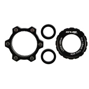 ADAPTATEUR DE FREIN À DISQUE GUB 610 CENTER LOCK VERS 6 BOULONS POUR MOYEU 15X100 / 15X110