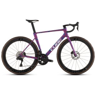 VELO CUBE LITENING AIR C:68X RACE – VELO DE ROUTE CARBONE - 2026 – COULEUR ROSE EBLOUISSANT/BLEU