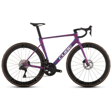 VELO CUBE LITENING AIR C:68X RACE – VELO DE ROUTE CARBONE - 2026 – COULEUR ROSE EBLOUISSANT/BLEU