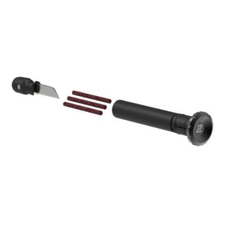 KIT DE REPARATION TUBELESS ZEFAL Z BAR PLUGS – INTEGRE DANS LE CINTRE – AVEC MECHES – OUTILS D’INSERTION – COUTEAU – POUR VTT