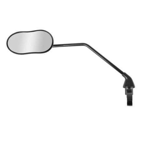 RETROVISEUR VELO GAUCHE ERGOTEC M-88 LV ALU/ACIER (MIROIR 11x5 cm) – COULEUR NOIR