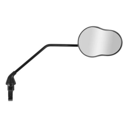 RETROVISEUR VELO DROIT ERGOTEC M-99LV PLASTIQUE/ALU (MIROIR 122 x 78 x 66 mm) – COULEUR NOIR