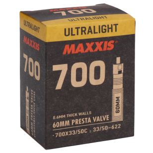 CHAMBRE A AIR MAXXIS ULTRALIGHT 700x23/32-622 PRESTA 60MM