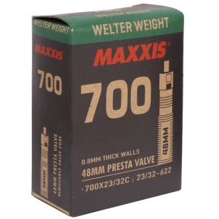 CHAMBRE A AIR MAXXIS WELTER WEIGHT 700x23/32C-622 PRESTA 48MM