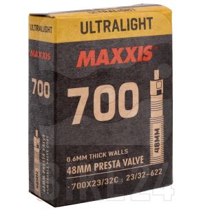 CHAMBRE A AIR MAXXIS ULTRALIGHT 700x23/32C-622 PRESTA 48MM