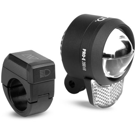 ECLAIRAGE AVANT POUR VELO ELECTRIQUE ACID PRO-E200 – COULEUR NOIR