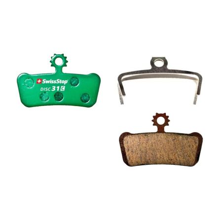 PLAQUETTES DE FREIN VTT SWISSSTOP DISC 31C ORGANIQUE – AVID XO / ELIXIR / TRAIL / GUIDE