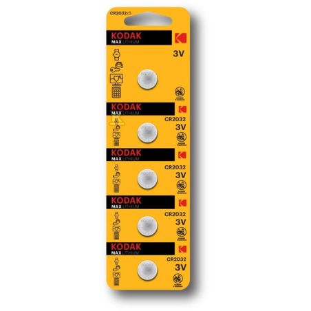 PILE CR2032 3V KODAK LITHIUM MAX