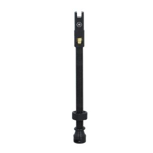 VALVE TUBELESS KHEAX – ALU/NOIR – PRESTA 80MM – PAIRE